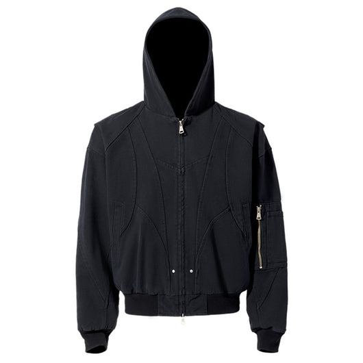 Chaqueta de Trabajo Pesada en Lona Lavada para Hombre - Image 5