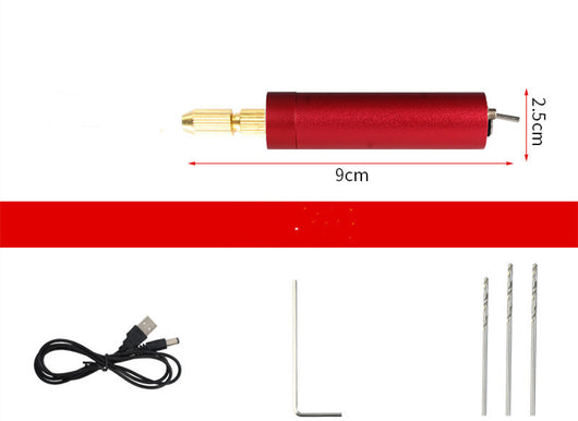 Taladro Eléctrico Mini USB para Perforación de Precisión - Image 4
