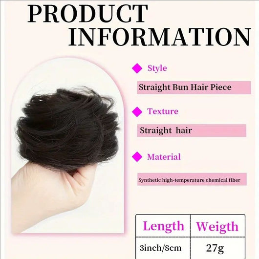 Extensión de Cabello Fluido con Banda Elástica y Efecto Natural - Image 4
