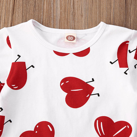 Conjunto de Ropa de Verano para Niñas - Playera Adorable y Cómoda