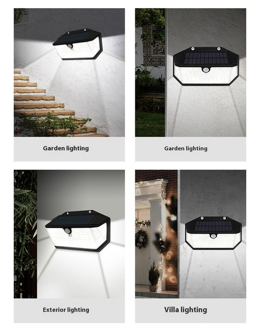 Lámpara LED Solar para Patio con Sensor de Movimiento - 5 Caras - Image 9