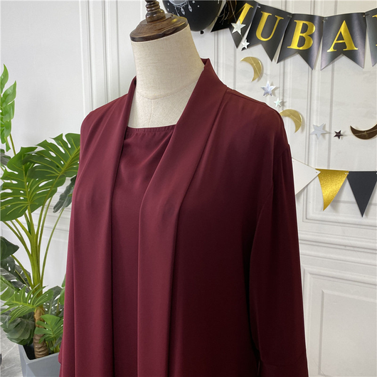 Cardigan Elegante con Bolsillos y Doble Manga para Mujer - Image 22