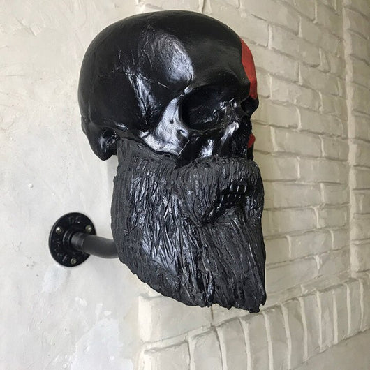 Soporte Decorativo para Casco de Motocicleta con Calavera - Ornamento Artesanal - Image 13