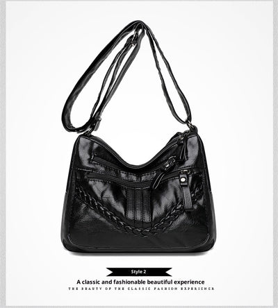 Bolso Bandolera de Cuero Suave para Mujer Madura - Elegancia y Comodidad - Image 24