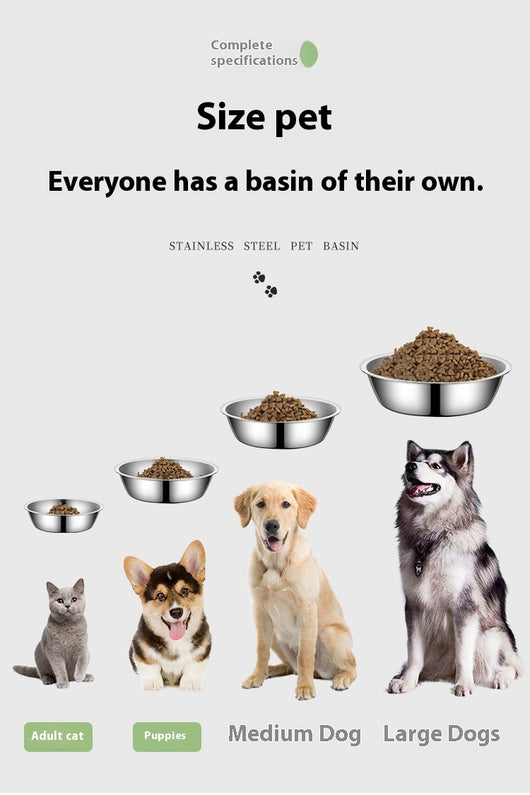 Comedero de Acero Inoxidable para Perros y Gatos - Antideslizante y Fácil de Limpiar - Image 16