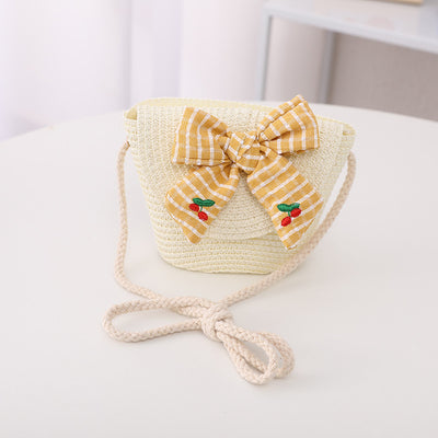 Conjunto Infantil de Bolsa y Sombrero de Paja para el Sol - Image 7