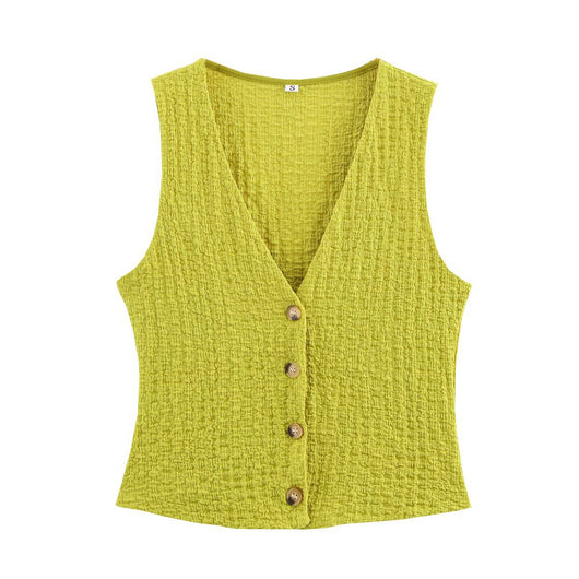 Conjunto Texturizado: Chaleco y Pantalón Recto - Image 18