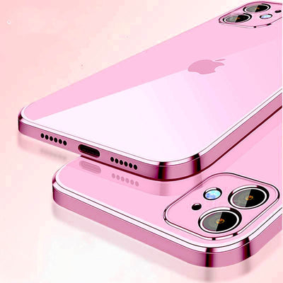 Funda para Celular con Acabado Cromado de Ángulos Rectos - Image 17