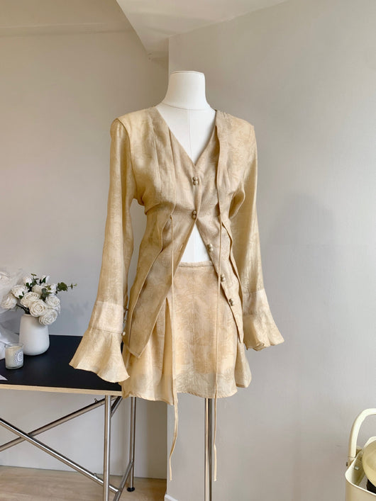 Blusa Tencel Estilo Chino para Mujer - Traje Moderno - Image 14
