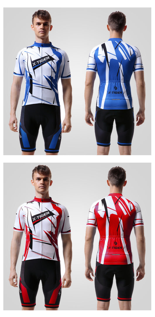 Conjunto de Ciclismo Profesional con Tirantes para Hombre - Image 4
