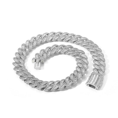 Cadena Cubana Miami 15mm-20mm Chapada en Oro Real con Cierre Tipo Buckle - Image 32