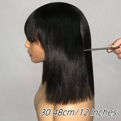 Peluca de Cabello Humano sin Adhesivo HD - Image 9