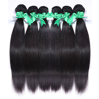 Cabello Indio Liso Natural 100% Cabello Humano Virgen - Image 15