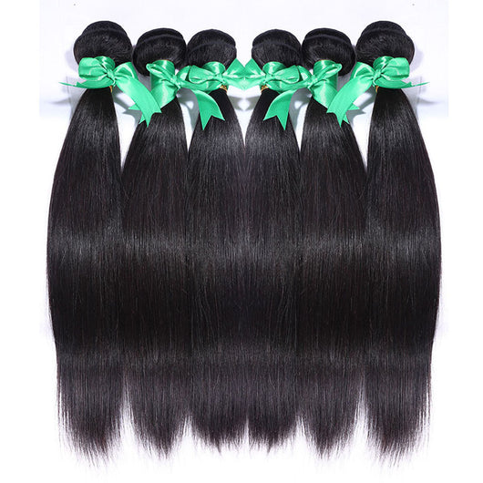 Cabello Indio Liso Natural 100% Cabello Humano Virgen - Image 15