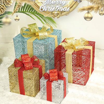 Juego de 3 Cajas de Regalo Hierro Forjado Navideño - Image 11