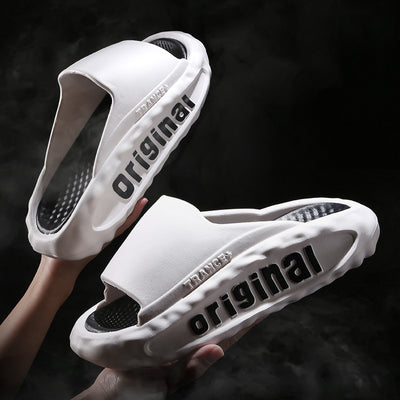 Pantuflas Deportivas para Hombre con Suela Gruesa Antideslizante