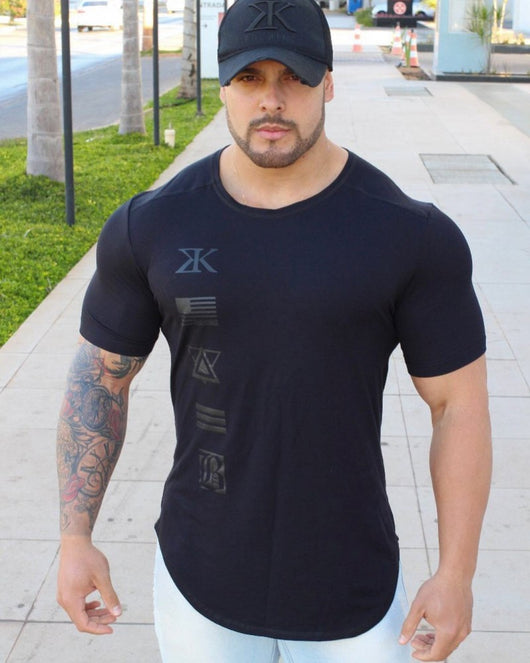 Camiseta Entrenamiento Slim Fit Cuello Redondo Transpirable
