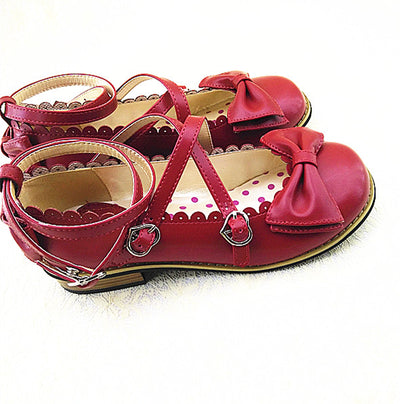 Zapatos de Princesa para Niña con Moño y Tira Cruzada - Image 14