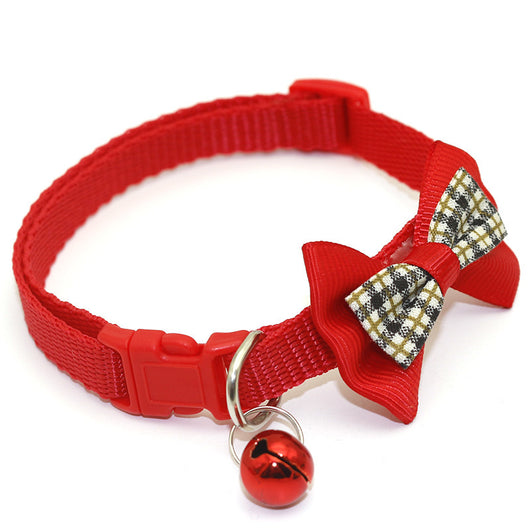 Collar Cuadrille con Moño para Gatos - Diseño Adorable - Image 3