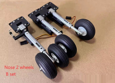 Carrito de Transporte con Ruedas Dobles y Sistema de Suspensión Retráctil - Image 2