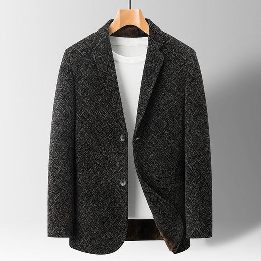 Saco Casual de Chenilla para Hombre - Diseño Minimalista - Image 6