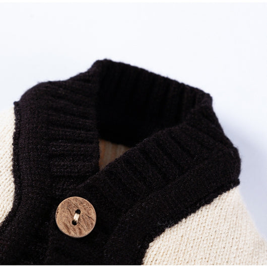 Suéter Cálido para Perros Pequeños - Cardigan de Punto Suave con Patrón Monstruo - Image 4