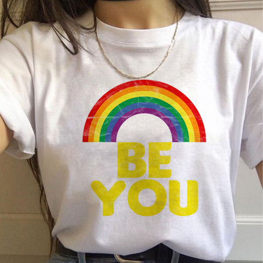 Playera Orgullo Gay Arcoíris para Mujer - Manga Corta - Image 10