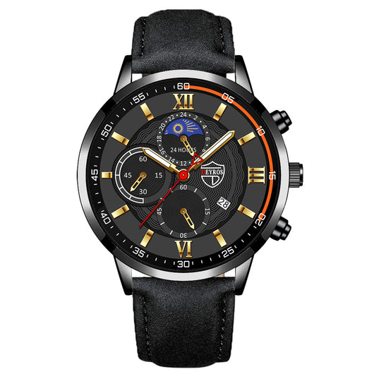 Reloj de Cuarzo Automático con Calendario y Esfera Luminosa - Image 3