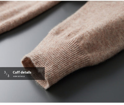 Suéter Polo de Lana para Hombre - Comodidad Casual Premium - Image 22