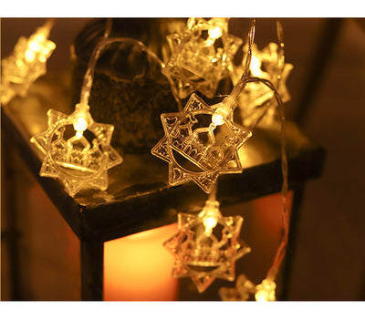 Cadena de Luces LED Castillo Lunar - Decoración Navideña Mágica - Image 14
