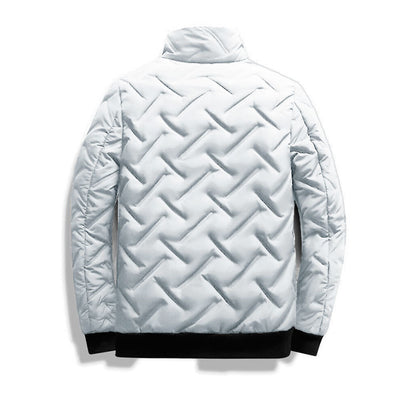 Abrigo Corto para Hombre Otoño Invierno - Cuello Alto Ligero - Image 12