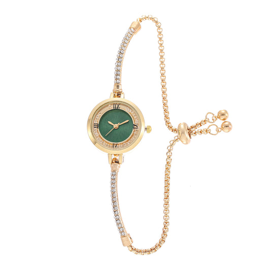 Reloj de Cuarzo para Mujer con Diamantes y Esfera Redonda - Image 4