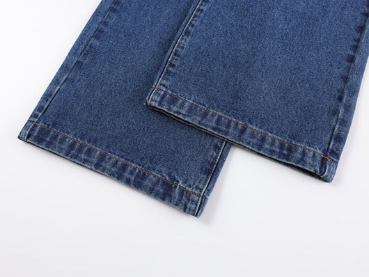 Jeans Rectos Retro Cintura Baja Efecto Desgastado - Image 27