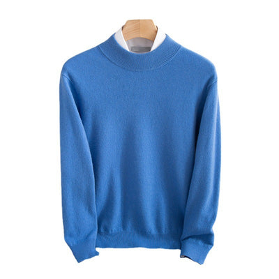 Suéter de Cuello Medio en Lana para Hombre - Image 6