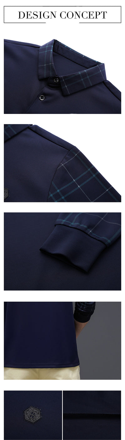 Polo Ejecutivo de Manga Larga para Hombre - Image 12