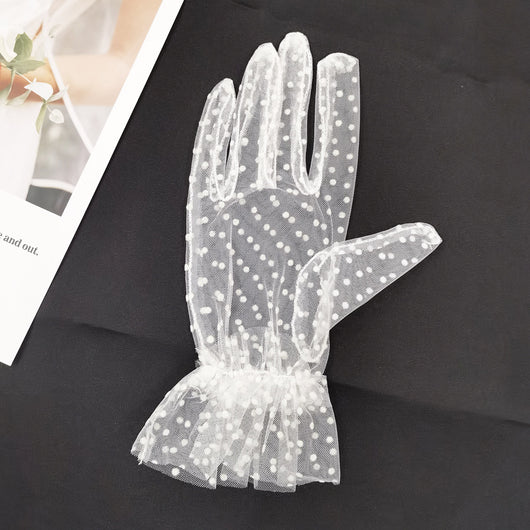 Guantes de Encaje Elegantes para Niñas y Mujeres - Accesorios de Fiesta y Eventos - Image 7