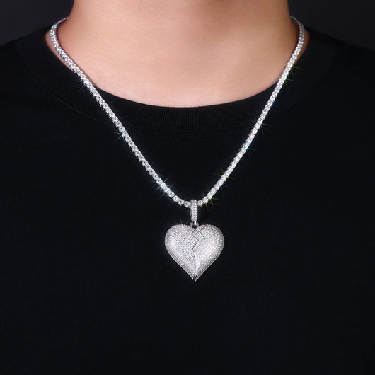 Collar Telepathy - Colgante de Moissanita Premium S925 Plateado y Platinado - Image 6