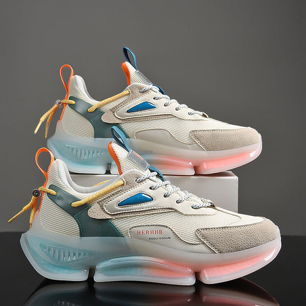 Zapatillas Deportivas Coreanas con Plataforma Elevada - Estilo Casual Trendy