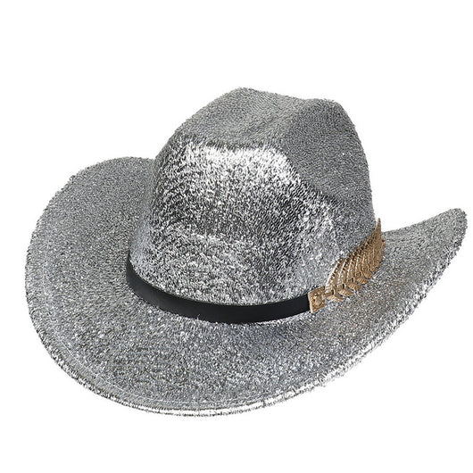 Sombrero Vaquero Fluorescente de Ala Ancha para Fiestas y Baile - Image 13
