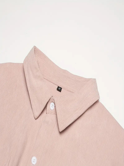 Camisa Manga Larga a Rayas Verticales Casual - Image 14
