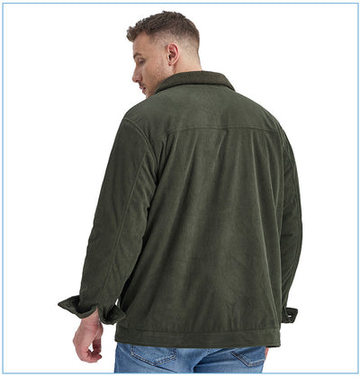 Chaqueta de Cachemira Gruesa para Hombre - Corte Holgado y Casual - Image 52