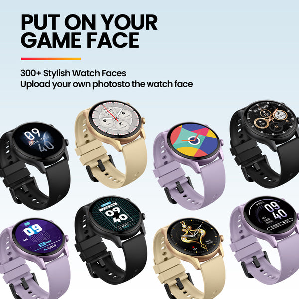 Reloj Inteligente con Llamadas Bluetooth, Monitor de Frecuencia Cardíaca y Contador de Pasos