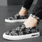 Zapatos Casuales de Lona con Cordones y Punta Redonda para Primavera y Otoño