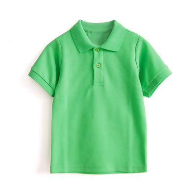 Polo Infantil de Algodón Puro con Cuello Clásico - Image 23