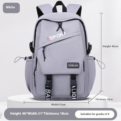 Mochila Escolar de Gran Capacidad Trend Simple - Image 7