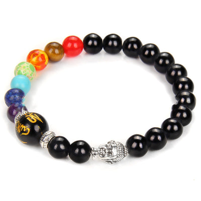 Pulsera de Piedras Naturales con los Siete Chakras - Image 10