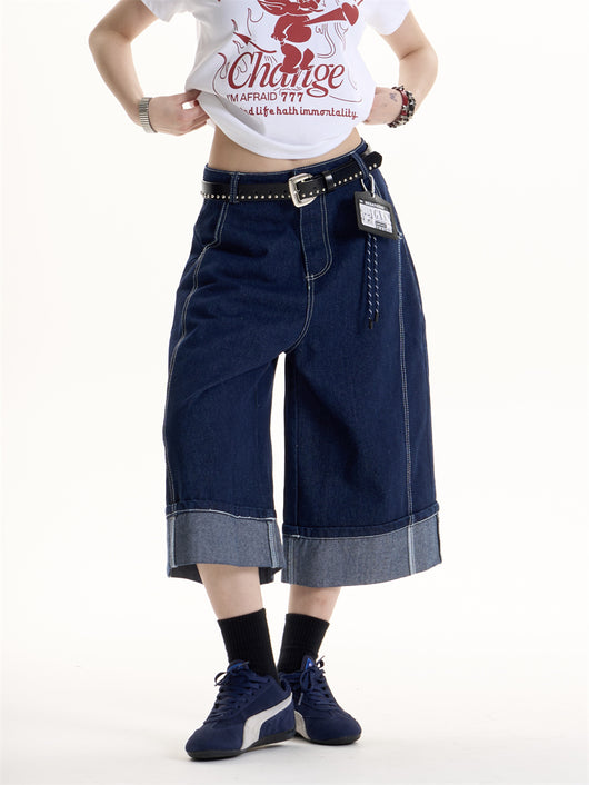 Jeans Retro Hot Girl con Efecto Plisado - Image 17