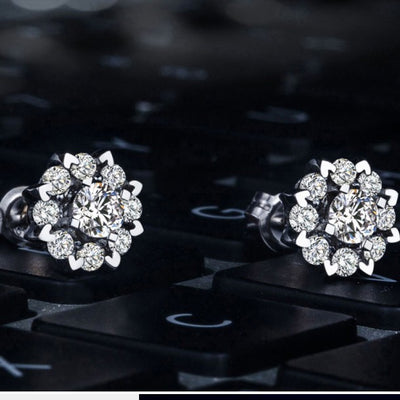 Aretes de Flores Coreanos para Mujer - Image 7