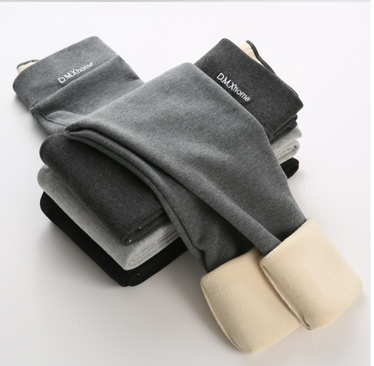 Pantalones Térmicos Talla Grande Cintura Alta Elásticos para Mujer - Image 21