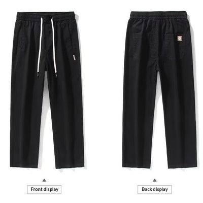 Pantalones de Trabajo Vintage Holgados para Hombre - Estilo Casual Americano - Image 5